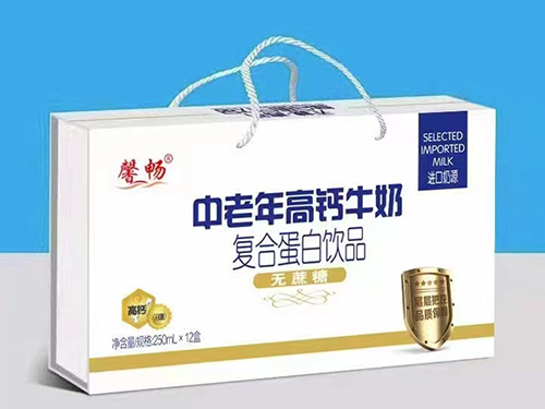 馨暢中老年高鈣牛奶復合蛋白飲品